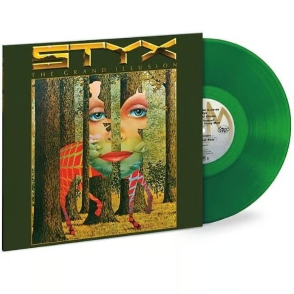 Styx The Grand Illusion LP ~ Limited Edition Colored Vinyl (Green) ~ New/Sealed!